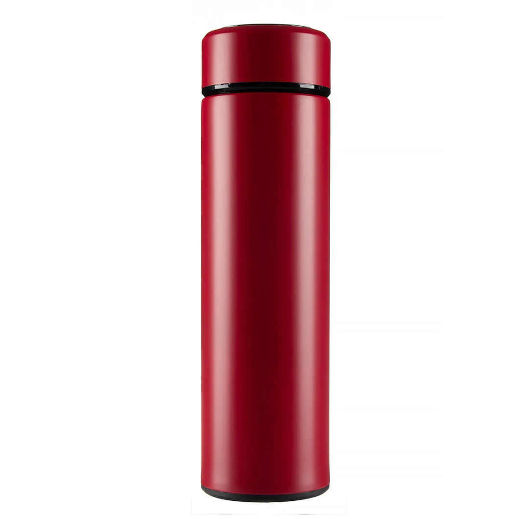 500ml Smart Vacuum Thermal Flask LED Temperature Display Stainless Steel Insulated Water Bottle