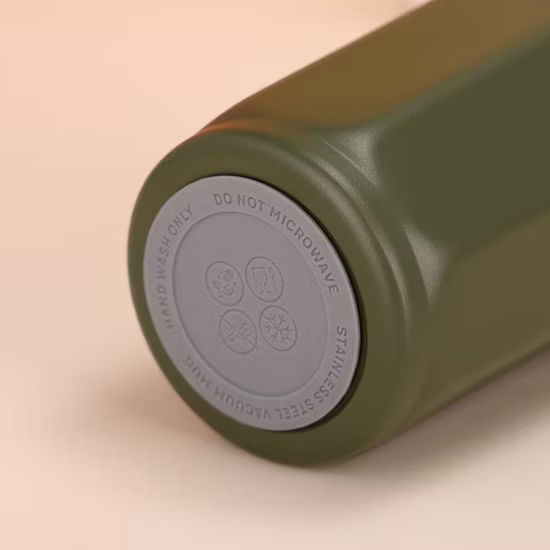 Cadeau de Noël Fiole à vide en acier inoxydable Dessin animé Thermos Tasse Bouteille d'eau Tasse à café