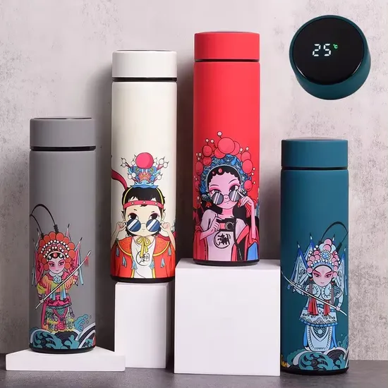 Tasse à café thermos en acier inoxydable à double paroi de 500 ml