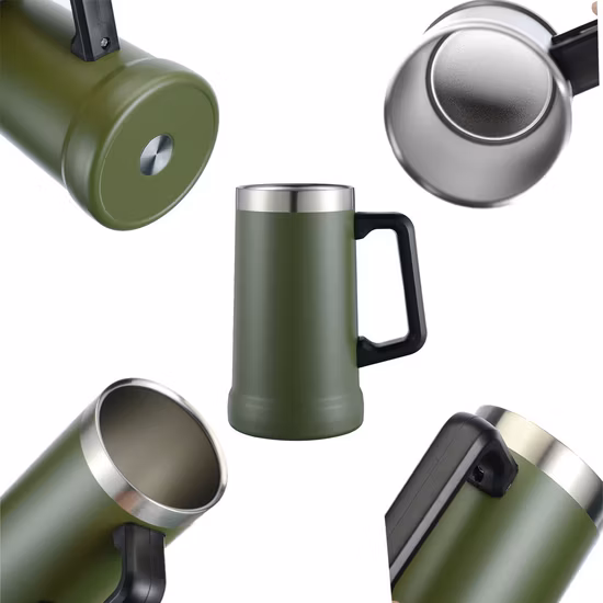 Classique Stay Chill Beer Pint Populaire 17 oz 20 oz Gobelets en acier inoxydable isolé sous vide tasse à bière à double paroi avec ouvre-bouteille